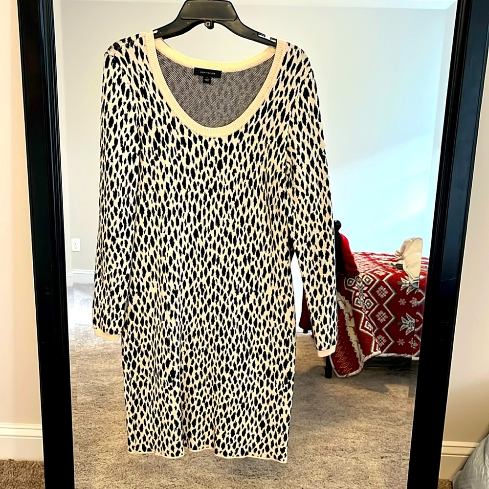 A sweater dress for women
